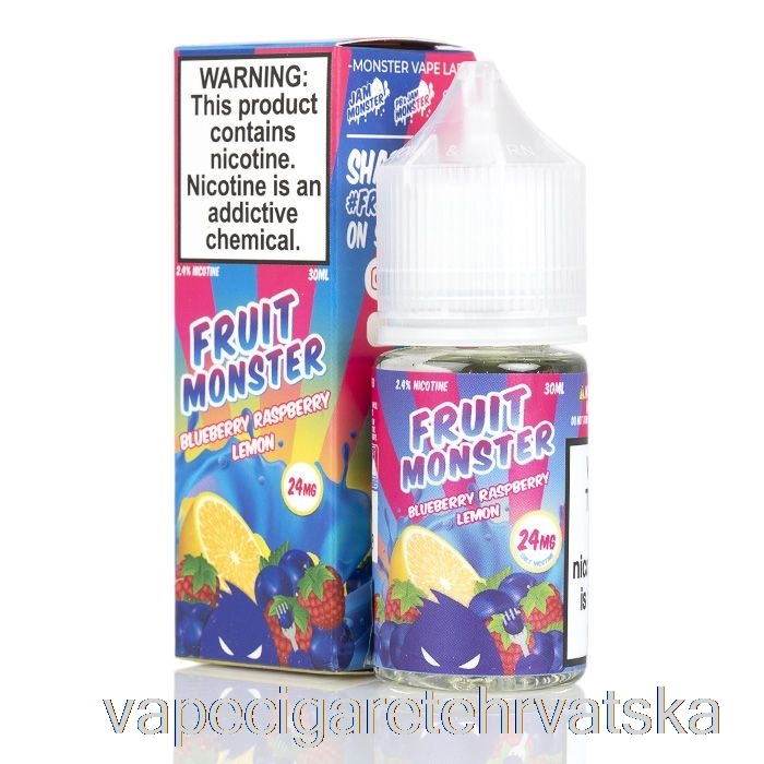 Vape Hrvatska Borovnica Malina Limun - Fruit Monster Salts - 30ml 48mg